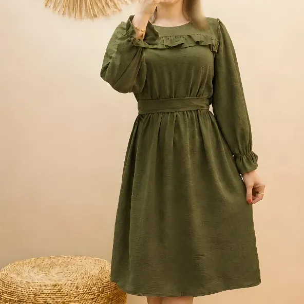 تونیک زنانه شانتون صوفیا طرح ستاره کمربنددار سایز 1 و 2 رنگ بندی متنوع