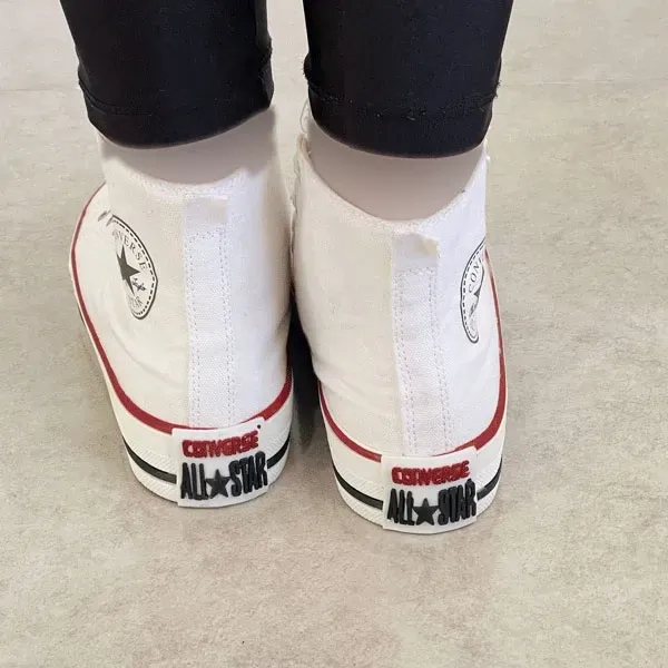 کفش زنانه ساقدار مدل آل استار 1093 رویه کتان زیره پی وی سی سایزبندی 37 تا 40