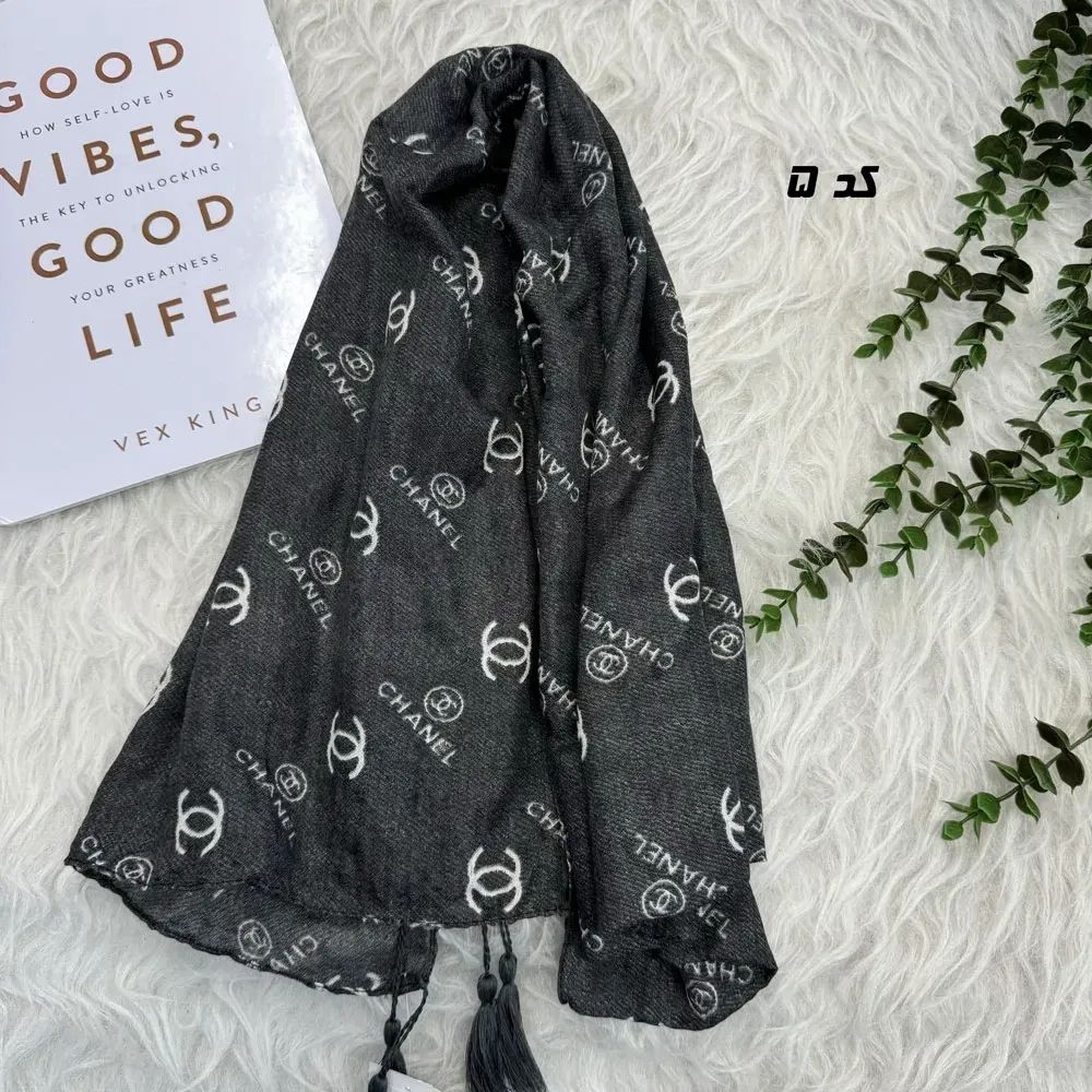 شال نخی برشکا قواره 180 در 62 سانتیمتر بدون آبرفت و پرزدهی