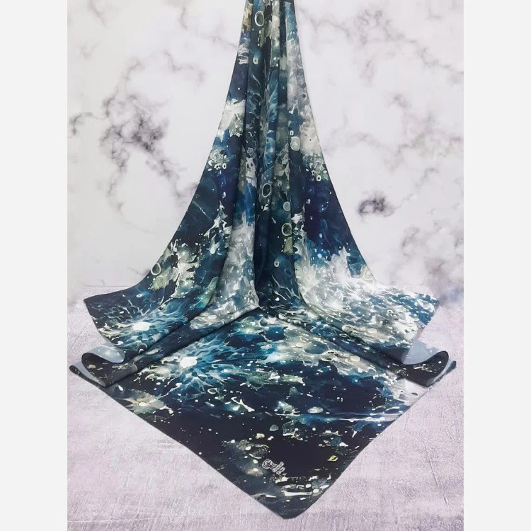 روسری نخ طرح زحل مناسب تیپ اسپرت و مجلسی