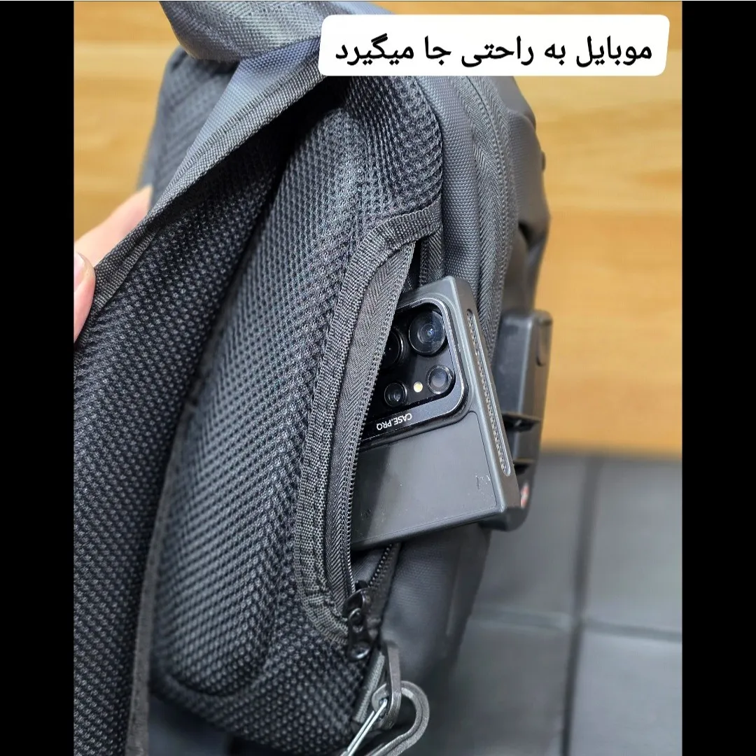 بادی بگ جادار قفل دار بنج BANGE ضد آب پارچه اسکین مردانه و زنانه