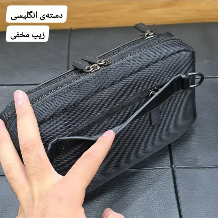 کیف دوشی و دستی اسپرت کلوین کلاین مدل 3 کاره برزنتی آبگریز